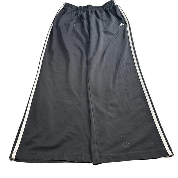 Baggy Y2K Adidas Black Sweatpants 2000s Streetwear Size XL Skater - Picture 1 of 6